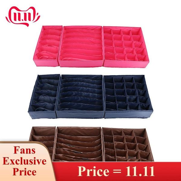 storage drawers oxford washable folding box drawer closet organizer container 3pcs/set home underwear sock bra tie
storage drawers oxford washable folding box drawer closet organizer container 3pcs/set home underwear sock bra tie