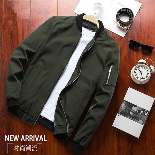 men's jackets bomber casual mens jacket sportswear men and coats simple british style male, Black;brown
men's jackets bomber casual mens jacket sportswear men and coats simple british style male, Black;brown