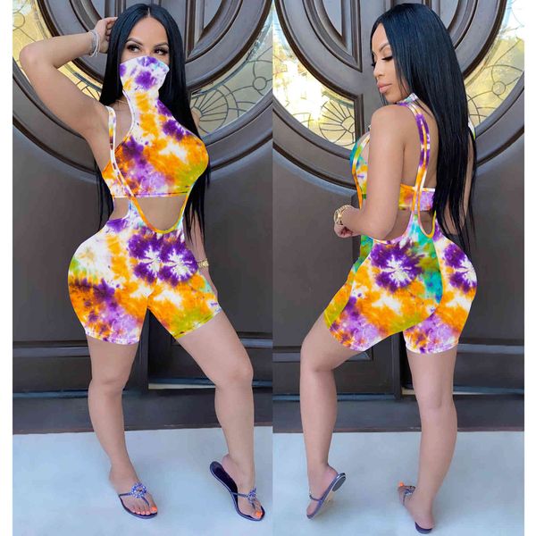 summer fashion shorts sets colorful printed strap high neck two pieces nightclub beach holidays playsuits outfits, White
summer fashion shorts sets colorful printed strap high neck two pieces nightclub beach holidays playsuits outfits, White