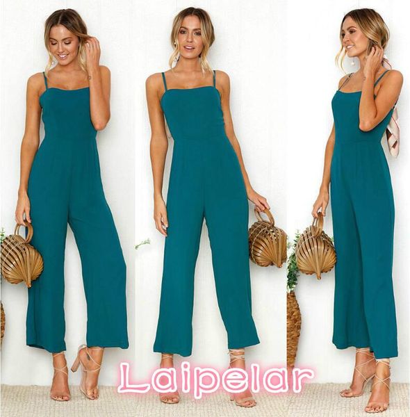 women's jumpsuits & rompers womens fashion slim sleeveless pants suspender trousers jumpsuit casual loose green laipelar, Black;white
women's jumpsuits & rompers womens fashion slim sleeveless pants suspender trousers jumpsuit casual loose green laipelar, Black;white