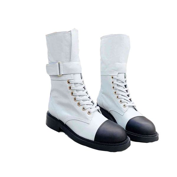 winter women cowhide half boots fashiop round toe lace up buckle designer mid-calf platform martin short boot shoes 5 colors, Black
winter women cowhide half boots fashiop round toe lace up buckle designer mid-calf platform martin short boot shoes 5 colors, Black
