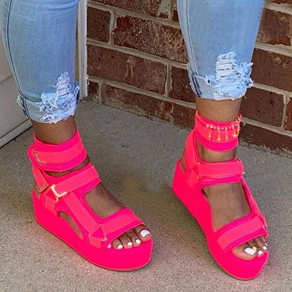 summer platform sandals for womens open toe ankle strap flat ladies comfortable beach shoes roman #4, Black
summer platform sandals for womens open toe ankle strap flat ladies comfortable beach shoes roman #4, Black