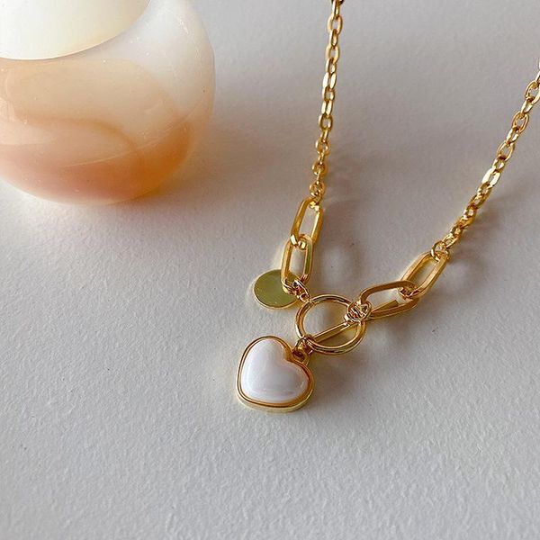 pendant necklaces lovoacc retro white pearl heart for women girl gold color linked chain geometric chokers necklace accessories, Silver
pendant necklaces lovoacc retro white pearl heart for women girl gold color linked chain geometric chokers necklace accessories, Silver