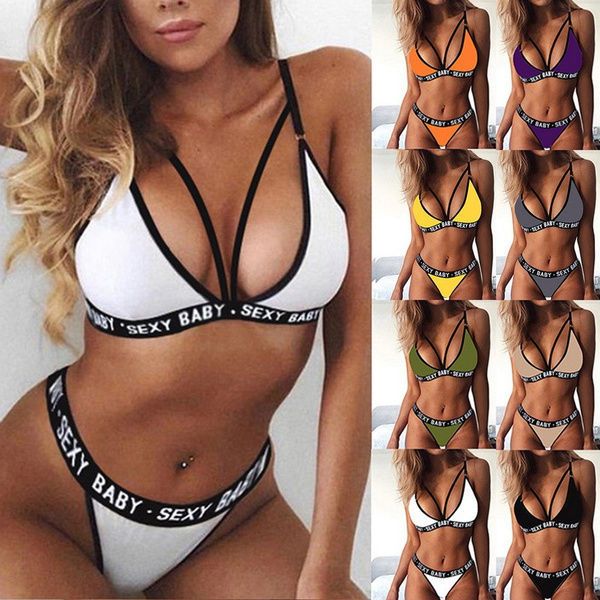 womens halter bathing suits two pieces push up swimsuit bandage swimwear beachwear gathered bra hollow out lingerie printed bra and, Red;black
womens halter bathing suits two pieces push up swimsuit bandage swimwear beachwear gathered bra hollow out lingerie printed bra and, Red;black