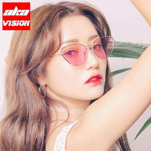 sunglasses aka vision 2021 metal cateye women brand designer sun glasses women/men mirror eyewear feminino, White;black
sunglasses aka vision 2021 metal cateye women brand designer sun glasses women/men mirror eyewear feminino, White;black