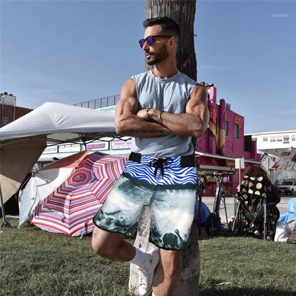 men shorts fashion casual mens patchwork fabric beach sport surfing straight swimming loose short 2021 men's, White;black
men shorts fashion casual mens patchwork fabric beach sport surfing straight swimming loose short 2021 men's, White;black