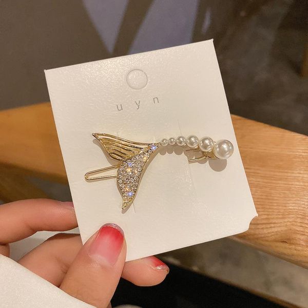 south korea's fishtail hairpin, word clip, fashion girl side elegant personality hair accessories clips & barrettes, Golden;silver
south korea's fishtail hairpin, word clip, fashion girl side elegant personality hair accessories clips & barrettes, Golden;silver