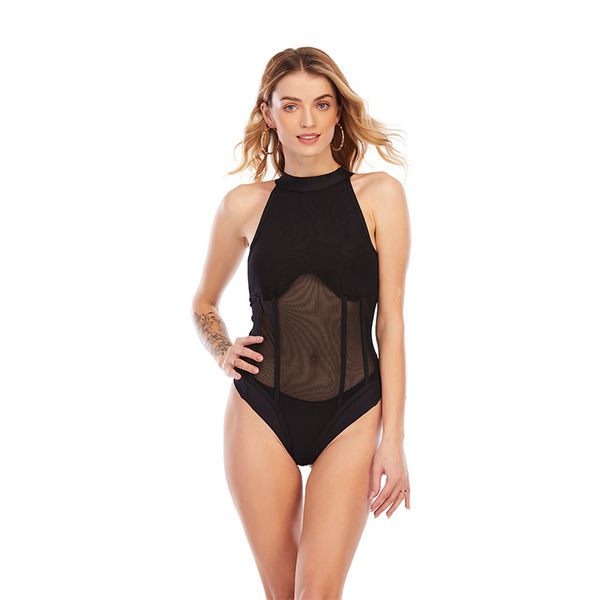 jacket 2021 summer black mesh see-through tights sleeveless backless women's jumpsuit beach party clothing, Black;brown
jacket 2021 summer black mesh see-through tights sleeveless backless women's jumpsuit beach party clothing, Black;brown