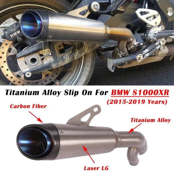 motorcycle exhaust system titanium alloy slip on for s1000xr 2021-2021 years escape modified middle link pipe carbon fiber muffler
motorcycle exhaust system titanium alloy slip on for s1000xr 2021-2021 years escape modified middle link pipe carbon fiber muffler