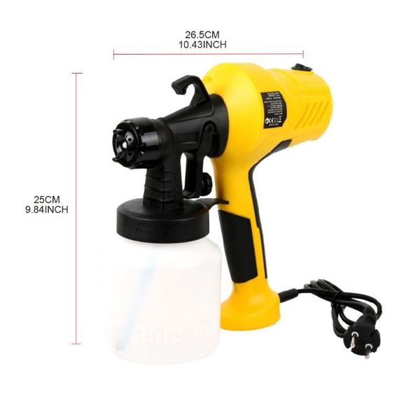 electric paint sprayer airbrush 400w adjustable knob nozzle detachable for wood professional spray guns
electric paint sprayer airbrush 400w adjustable knob nozzle detachable for wood professional spray guns