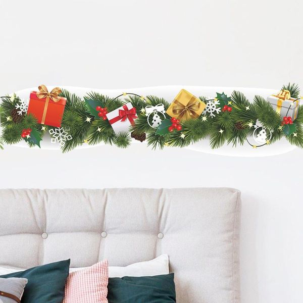 wall stickers christmas waist line pine gift ball snowflake window glass decoration sticker self adhesive decorations living room
wall stickers christmas waist line pine gift ball snowflake window glass decoration sticker self adhesive decorations living room