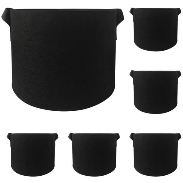planters & pots 1 set/5pcs 5 gallons felt planting bag round pouch practical gardening portable garden plants cultivation
planters & pots 1 set/5pcs 5 gallons felt planting bag round pouch practical gardening portable garden plants cultivation