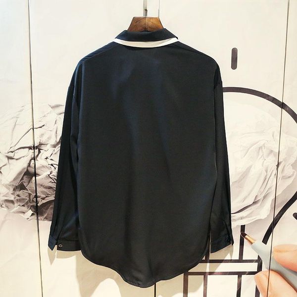 men's casual shirts loose men fashion single breasted long sleeve spring summer square collar white black comfortable
men's casual shirts loose men fashion single breasted long sleeve spring summer square collar white black comfortable