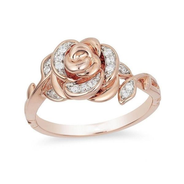 cluster rings exquisite rose gold flower engagement ring bridal weding propose christmas gift anniversary jewelry for women, Golden;silver
cluster rings exquisite rose gold flower engagement ring bridal weding propose christmas gift anniversary jewelry for women, Golden;silver
