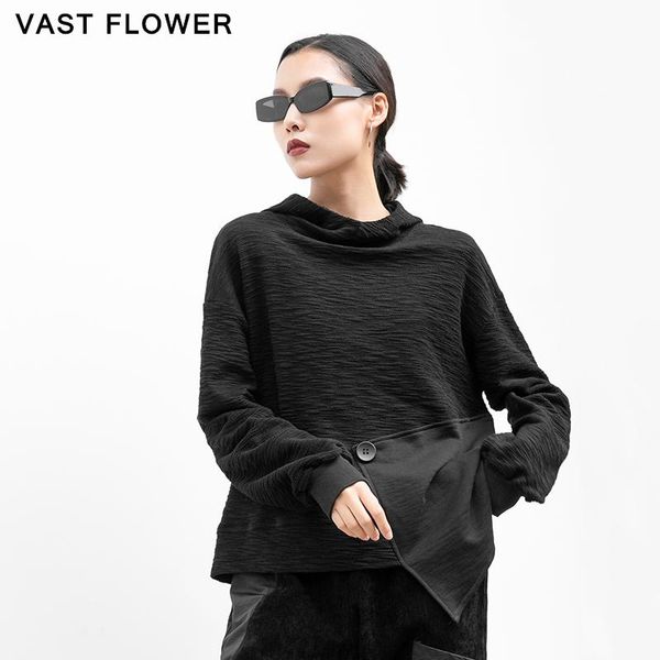 women's hoodies & sweatshirts black irregular sweatshirt women hoodie fashion loose casual simple patchwork hooded clothes spring autum
women's hoodies & sweatshirts black irregular sweatshirt women hoodie fashion loose casual simple patchwork hooded clothes spring autum