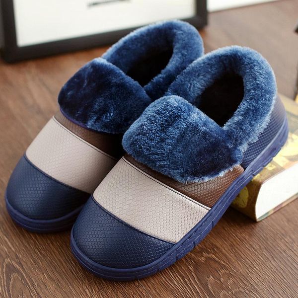 slippers winter woman waterproof leather comfortable ladies fur cotton house couple indoor shoes, Black
slippers winter woman waterproof leather comfortable ladies fur cotton house couple indoor shoes, Black