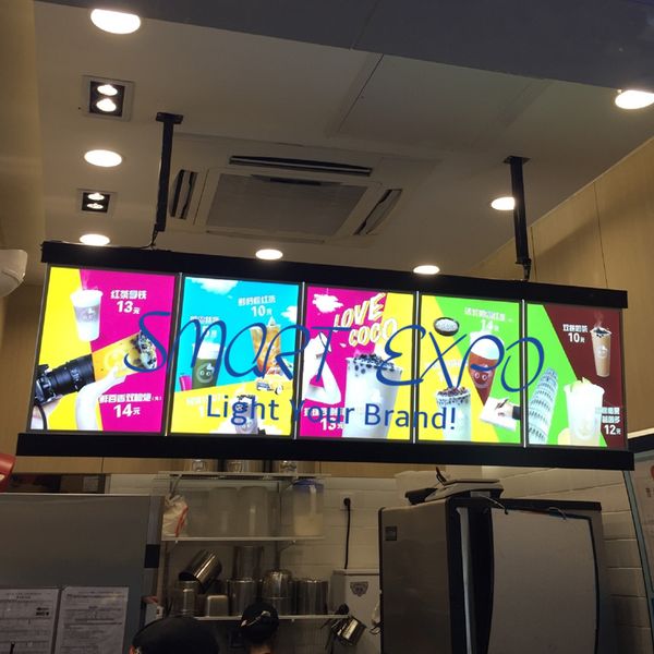 60x200cm restaurant menu light boxes advertising display with 5pcs lightbox units wooden case packing
60x200cm restaurant menu light boxes advertising display with 5pcs lightbox units wooden case packing