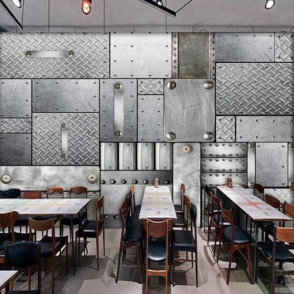 custom size self adhesive wallpaper modern fashion 3d stereo silver grey sheet iron murals bar coffee shop restaurant background wallpapers
custom size self adhesive wallpaper modern fashion 3d stereo silver grey sheet iron murals bar coffee shop restaurant background wallpapers