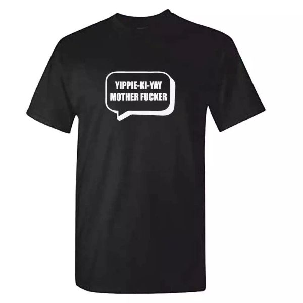 mens die hard t shirt - yippie ki yay mother f*cker - bruce willis christmas top, White;black
mens die hard t shirt - yippie ki yay mother f*cker - bruce willis christmas top, White;black