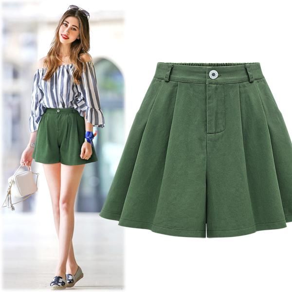 women's shorts 5xl plus big size women summer style 2021 feminina loose thin elastic waist female f0289, White;black
women's shorts 5xl plus big size women summer style 2021 feminina loose thin elastic waist female f0289, White;black