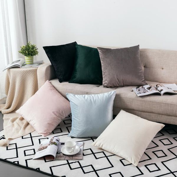 cushion/decorative pillow factory direct sale nordic style simple solid color thick dutch velvet fabric sofa cushion cover home decoration p
cushion/decorative pillow factory direct sale nordic style simple solid color thick dutch velvet fabric sofa cushion cover home decoration p