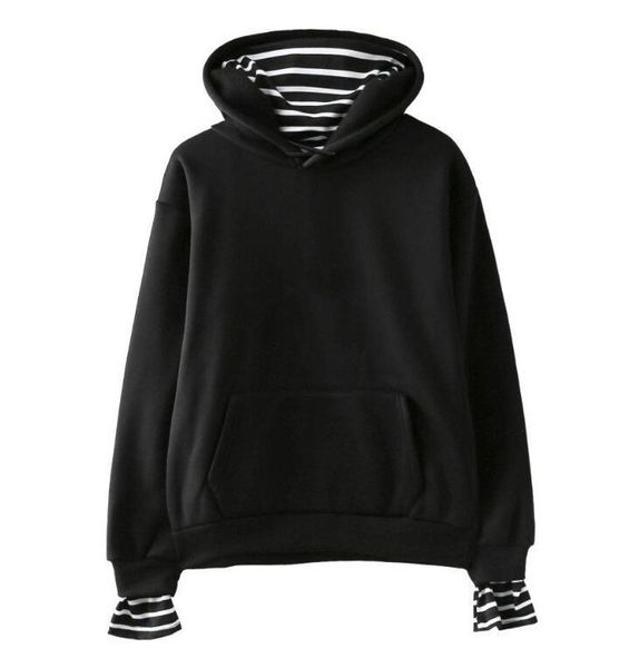 women men clothing sweatshirt hoodie with stripe womens pullover autumn hoody round neck large hoodies fl2 women's & sweatshirts, Black
women men clothing sweatshirt hoodie with stripe womens pullover autumn hoody round neck large hoodies fl2 women's & sweatshirts, Black