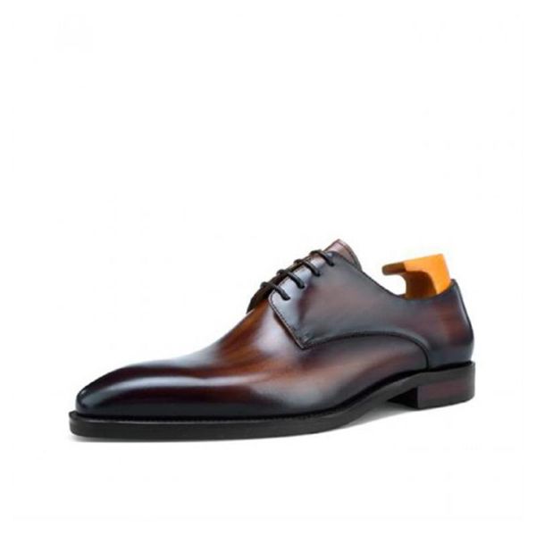 dress shoes derby formal man original office designer style wedding party genuine leather business men, Black
dress shoes derby formal man original office designer style wedding party genuine leather business men, Black