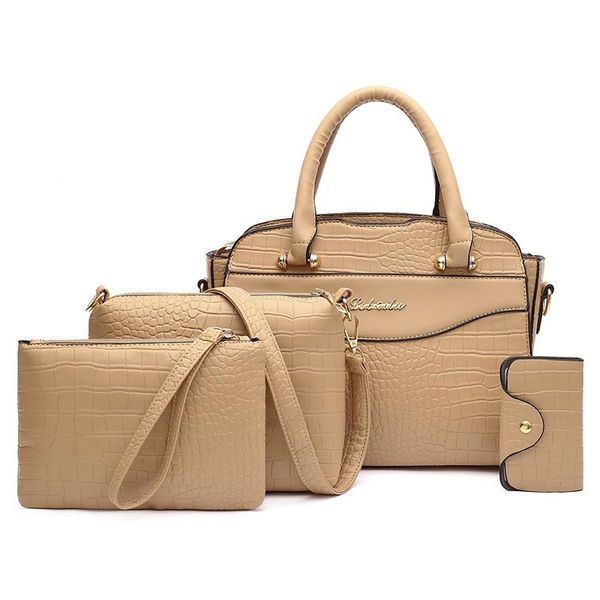 4pcs/set women messenger bags tote handbag fashion shoulder bag lady pu leather casual female sac a main set 56 cross body
4pcs/set women messenger bags tote handbag fashion shoulder bag lady pu leather casual female sac a main set 56 cross body