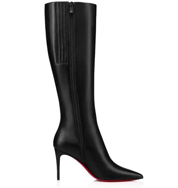 winter brands women's tall boots luxury designer red bottoms lock kate botta booty pointed toe high heels lady booties party wedding fo, Black
winter brands women's tall boots luxury designer red bottoms lock kate botta booty pointed toe high heels lady booties party wedding fo, Black