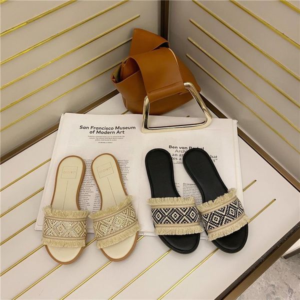 flat shoes female woman's slippers luxury slides rubber flip flops shallow 2021 designer hawaiian basic fabric pu, Black
flat shoes female woman's slippers luxury slides rubber flip flops shallow 2021 designer hawaiian basic fabric pu, Black