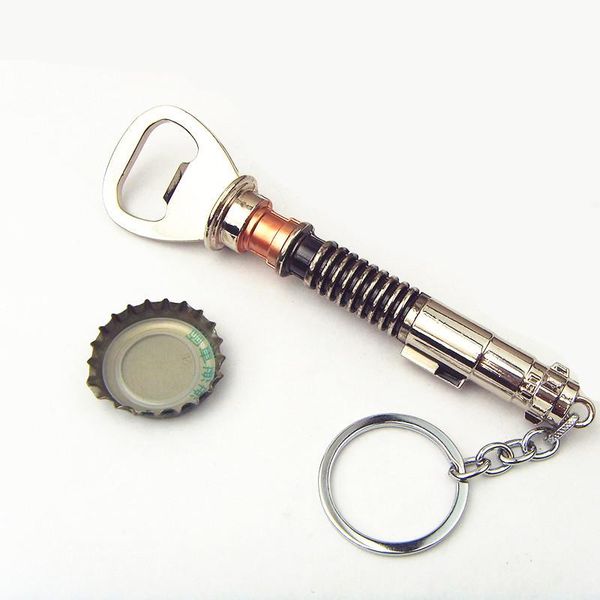 keychains star battle modelled on luke's lightsaber return of the jedi metal bar cap beer bottle opener keychain tool portable, Silver
keychains star battle modelled on luke's lightsaber return of the jedi metal bar cap beer bottle opener keychain tool portable, Silver
