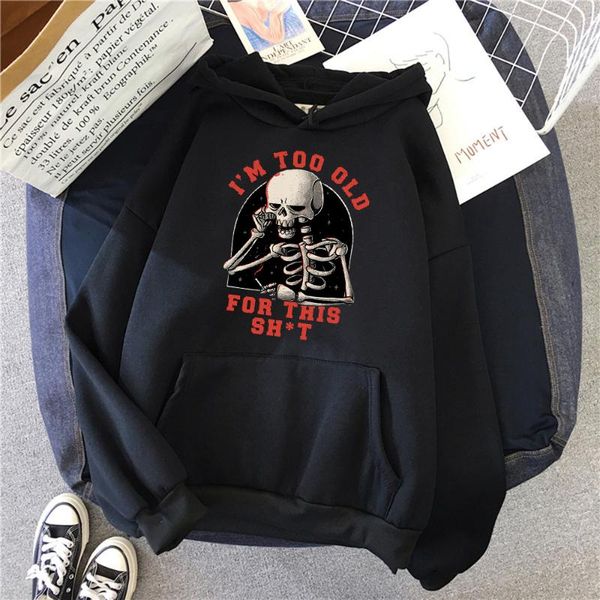 men's hoodies & sweatshirts thinking cool print i'm too old pullover for male harajuku men hooded sweatshirt casual hip hop man, Black
men's hoodies & sweatshirts thinking cool print i'm too old pullover for male harajuku men hooded sweatshirt casual hip hop man, Black