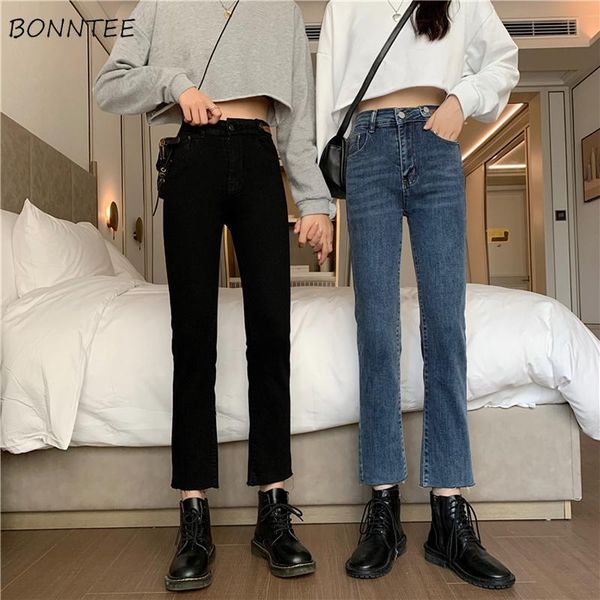 women high waist straight jeans autumn winter korean style trendy thin ankle-length students all-match bf ulzzang trousers chic women's, Blue
women high waist straight jeans autumn winter korean style trendy thin ankle-length students all-match bf ulzzang trousers chic women's, Blue