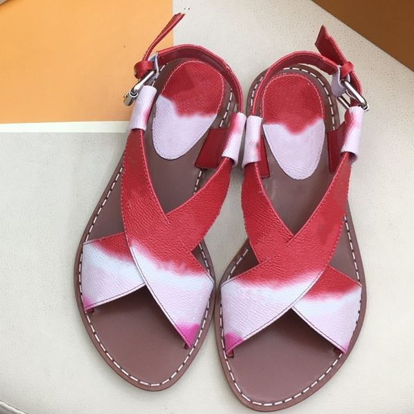 pink woman mixed color red bule snadals beach zapatillas mujer 2021 flat women strap shoes fashion leather casual, Black
pink woman mixed color red bule snadals beach zapatillas mujer 2021 flat women strap shoes fashion leather casual, Black
