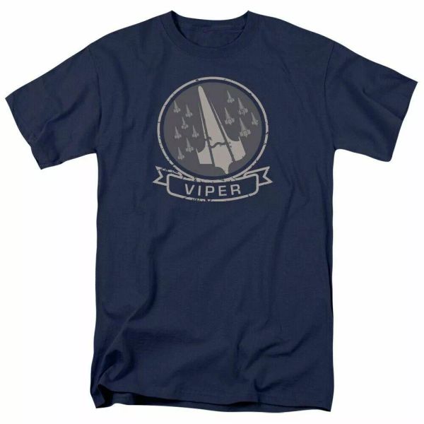 battlestar galactica viper squad t shirt licensed sci-fi tv show tee navy blue, White;black
battlestar galactica viper squad t shirt licensed sci-fi tv show tee navy blue, White;black