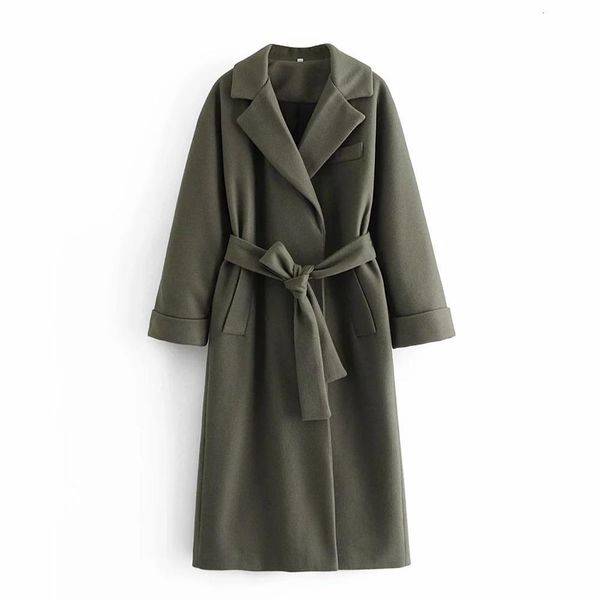 blends fall coat oversized long elegant casual windbreaker outerwear army green women winter jackets, Black
blends fall coat oversized long elegant casual windbreaker outerwear army green women winter jackets, Black