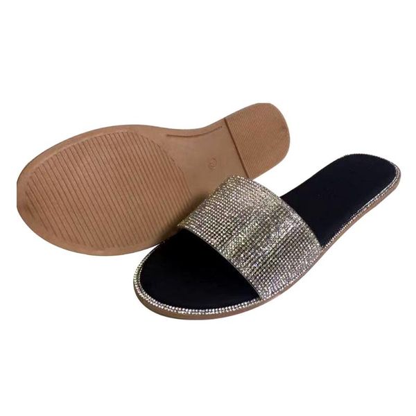 fashion non slip casual eva flat bottom beach shoes shiny travel women diamond slipper flip flop roman summer open toe slippers, Black
fashion non slip casual eva flat bottom beach shoes shiny travel women diamond slipper flip flop roman summer open toe slippers, Black
