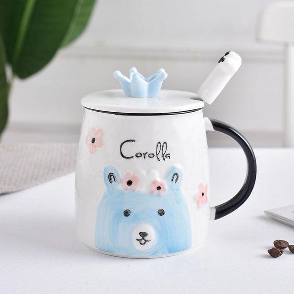 mugs creative hand painted naughty bear mug cartoon ceramic cup girl water with spoon breakfast milk
mugs creative hand painted naughty bear mug cartoon ceramic cup girl water with spoon breakfast milk
