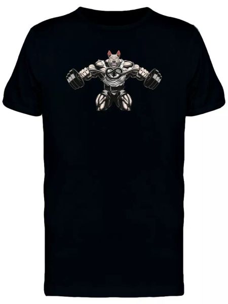 bullterrier with barbells men's tee -image by shutterstock, White;black
bullterrier with barbells men's tee -image by shutterstock, White;black