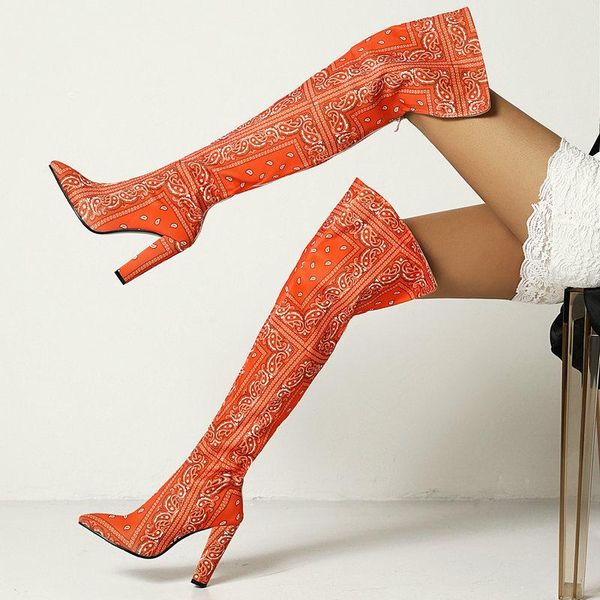 boots fashion mixed colors women over the knee pointed toe zipper lady high autumn winter square heel long, Black
boots fashion mixed colors women over the knee pointed toe zipper lady high autumn winter square heel long, Black