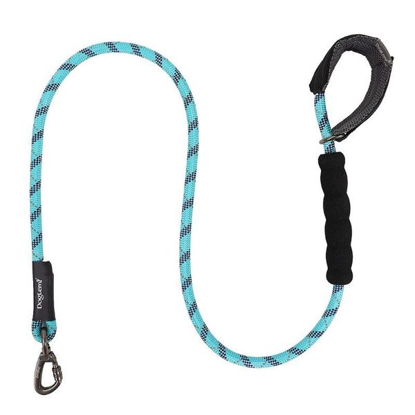 dog collars & leashes reflective leash with comfortable padded handle nylon running tracking rope 449e
