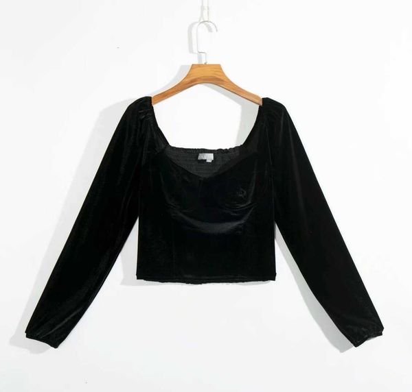women's blouses & shirts spring harajuku slim solid color velvet pullovers for women velour long sleeve blouse elastic ruched uqc7, White
women's blouses & shirts spring harajuku slim solid color velvet pullovers for women velour long sleeve blouse elastic ruched uqc7, White