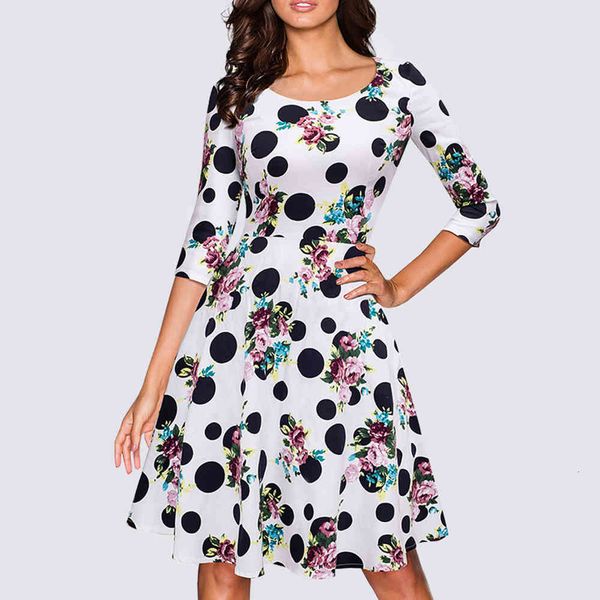 dresses women retro all-over floral print elegant party casual fashion swing a-line ha065, Black;gray
dresses women retro all-over floral print elegant party casual fashion swing a-line ha065, Black;gray