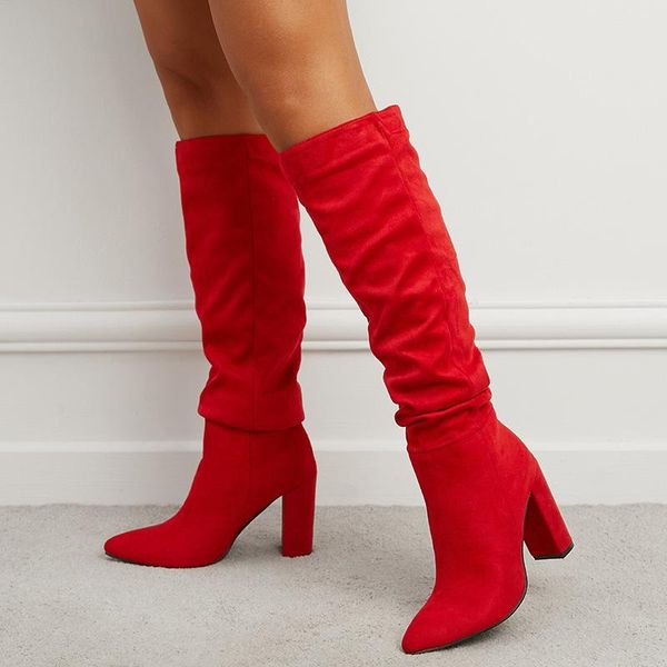 boots 2022 europe and america show the same style of pointy thick heel over knee winter foot pedal women, Black
boots 2022 europe and america show the same style of pointy thick heel over knee winter foot pedal women, Black
