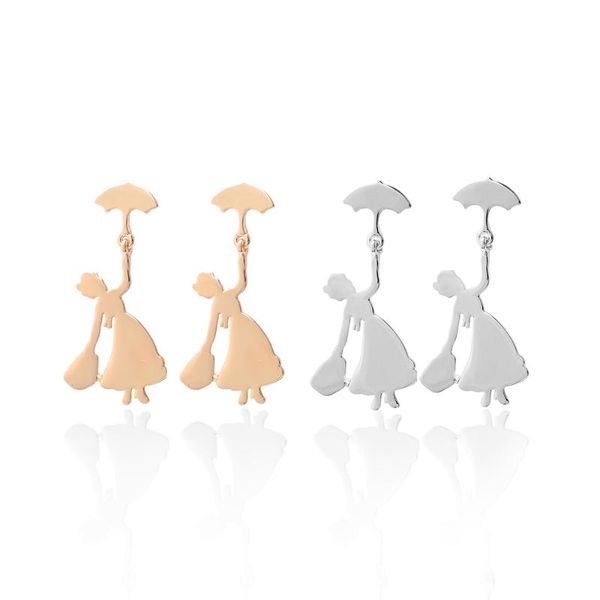 stud harong earring cute romantic umbrella girl statement earrings party gothic jewelry gold color geometric women gift, Golden;silver
stud harong earring cute romantic umbrella girl statement earrings party gothic jewelry gold color geometric women gift, Golden;silver