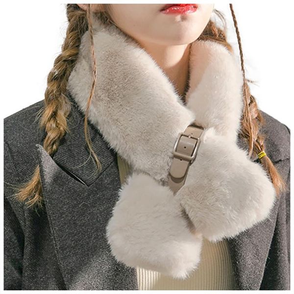scarves women's winter scarf faux fur plush autumn and cross warm solid color neck guard bib female, Blue;gray
scarves women's winter scarf faux fur plush autumn and cross warm solid color neck guard bib female, Blue;gray