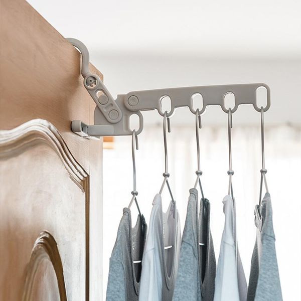 hooks & rails foldable 5-hole drying rack hanging bathroom storage organizer hangers travel portable for clothes
hooks & rails foldable 5-hole drying rack hanging bathroom storage organizer hangers travel portable for clothes