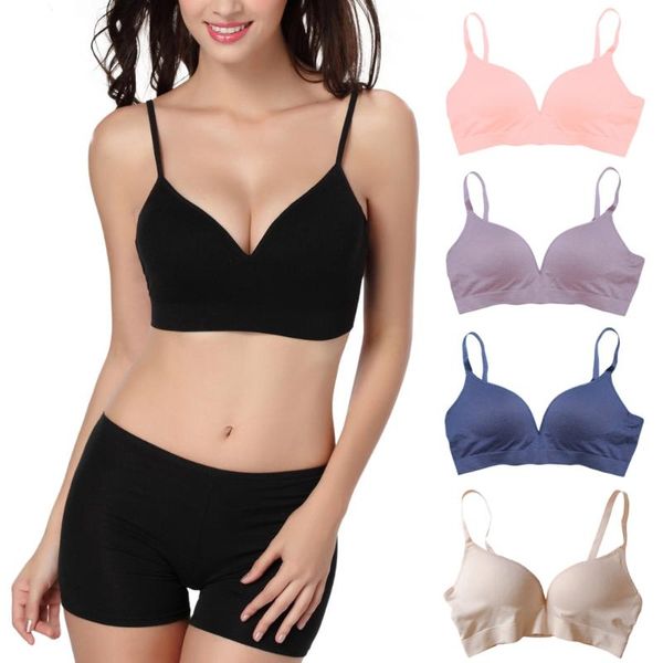 bras seamless for women push up bra no wire brassiere cup underwear soild color bralette full lingerie thin soft, Red;black
bras seamless for women push up bra no wire brassiere cup underwear soild color bralette full lingerie thin soft, Red;black