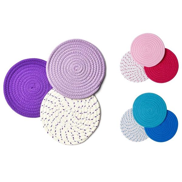 mats & pads potholders trivets set thread weave stylish coasters, for cooking and baking
mats & pads potholders trivets set thread weave stylish coasters, for cooking and baking