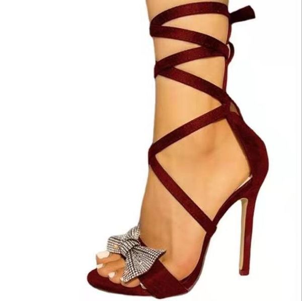 dress shoes women's sandals mature versatile and elegant ankle laces with sweet bow decoration high-heeled 2021, Black
dress shoes women's sandals mature versatile and elegant ankle laces with sweet bow decoration high-heeled 2021, Black